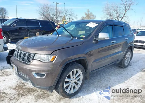 2017 Jeep Grand Cherokee Limited 4X4 z USA, uszkodzony, nr VIN 1C4RJFBG1HC922790